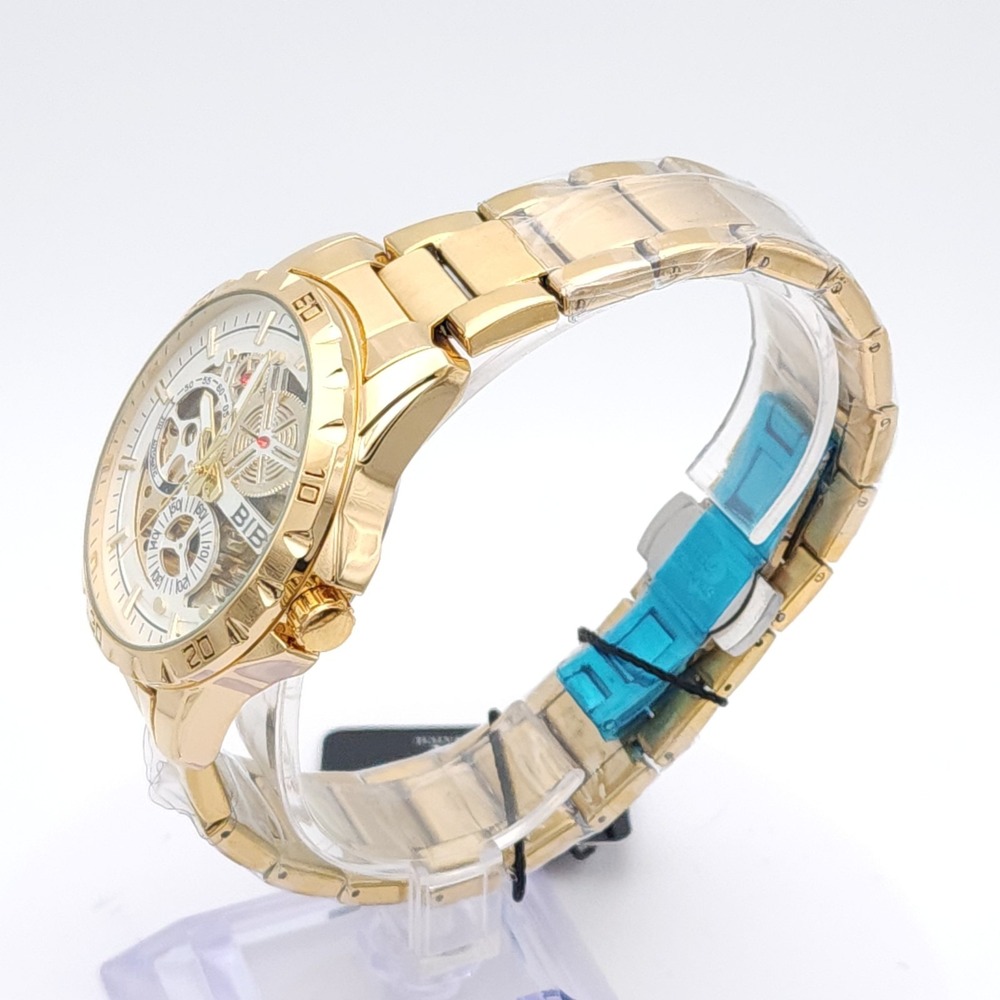 BIBI Skeleton Automatic Watch Gold 42mm - Picture 6 of 17